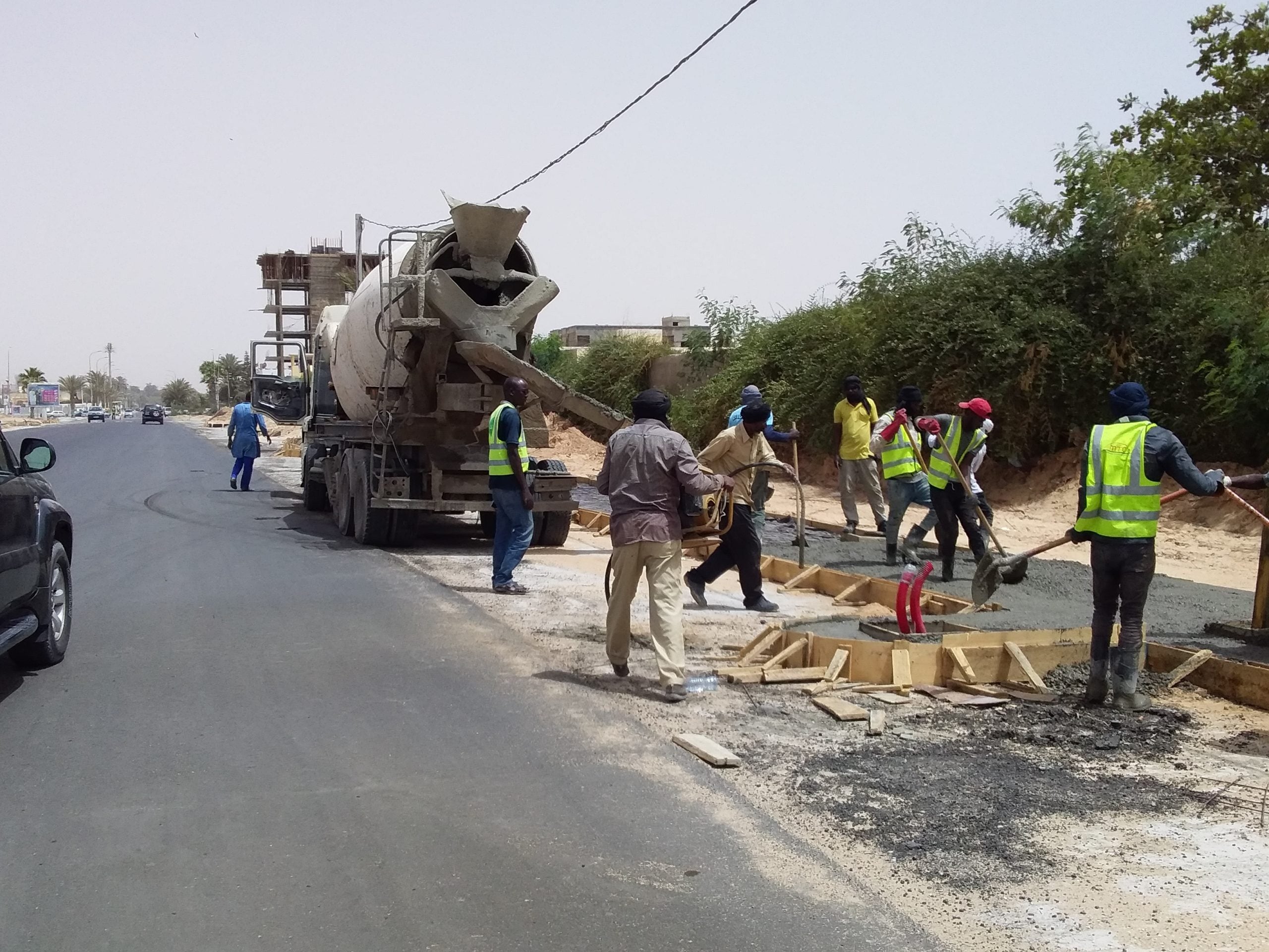 Projet - Construction route